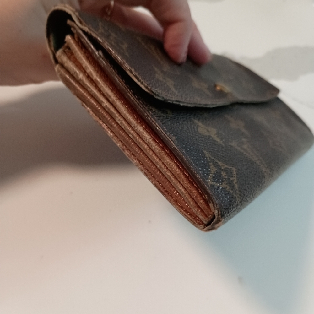 Auth Louis Vuitton Monogram Pochette Porte Monnaie Credit Wallet - Picture 7 of 14